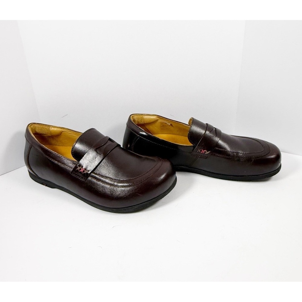 Footprints By Birkenstock Loafers Slip On Shoes 37 Womens 6-6.5 Brown Leather